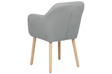 Spisestol Yorkville ll - Grå, lyst tre - Møbler - Stoler - Spisestuestoler & kjøkkenstoler