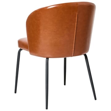 Spisestol Zana 2-pakning - Brun, Svart - Møbler - Stoler - Spisestuestoler & kjøkkenstoler