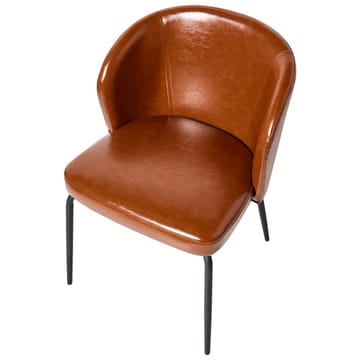 Spisestol Zana 2-pakning - Brun, Svart - Møbler - Stoler - Spisestuestoler & kjøkkenstoler