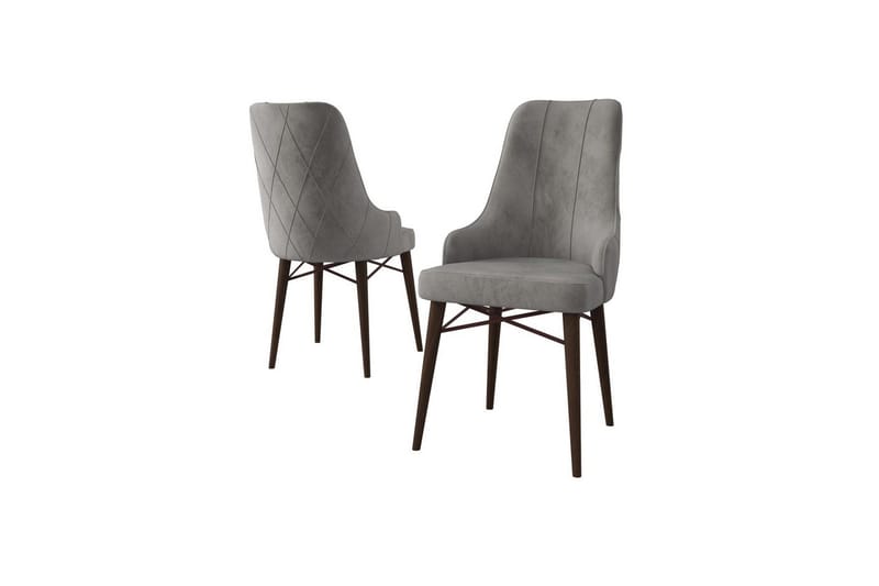 Spisestol Puntoz Grå / Brun, Grå / Brun