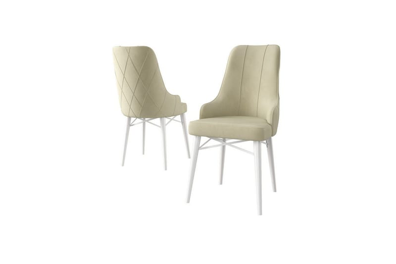 Spisestol Puntoz Krem / Hvit, Krem / Hvit