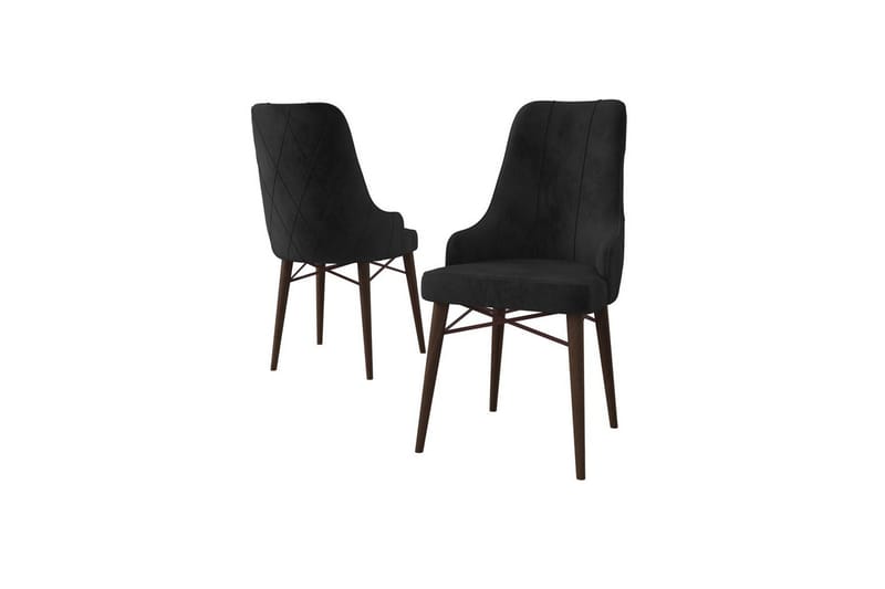 Spisestol Puntoz Svart / Brun, Svart / Brun