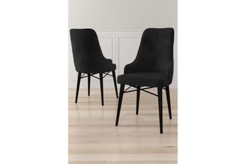 Spisestol Puntoz Svart - Svart - Møbler - Stoler - Spisestuestoler & kjøkkenstoler