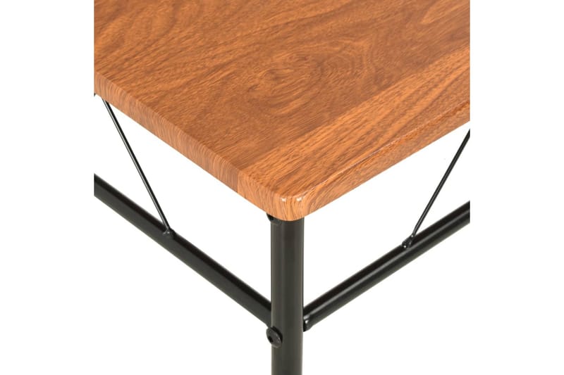 Spisestoler 2 stk brun MDF - Brun - Spisestuestoler & kjøkkenstoler - Karmstol