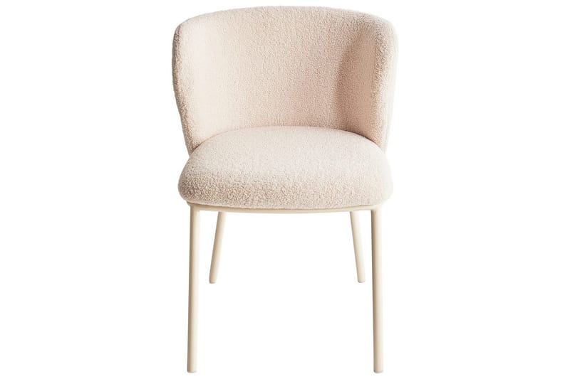 Spisestuestol Mina II sett med 2 Beige - Beige - Møbler - Stoler - Spisestuestoler & kjøkkenstoler