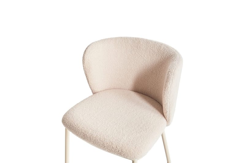 Spisestuestol Mina II sett med 2 Beige - Beige - Møbler - Stoler - Spisestuestoler & kjøkkenstoler
