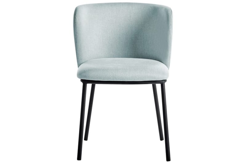 Spisestuestol Mina sett med 2 Blå/Svart - Blå/Svart - Møbler - Stoler - Spisestuestoler & kjøkkenstoler