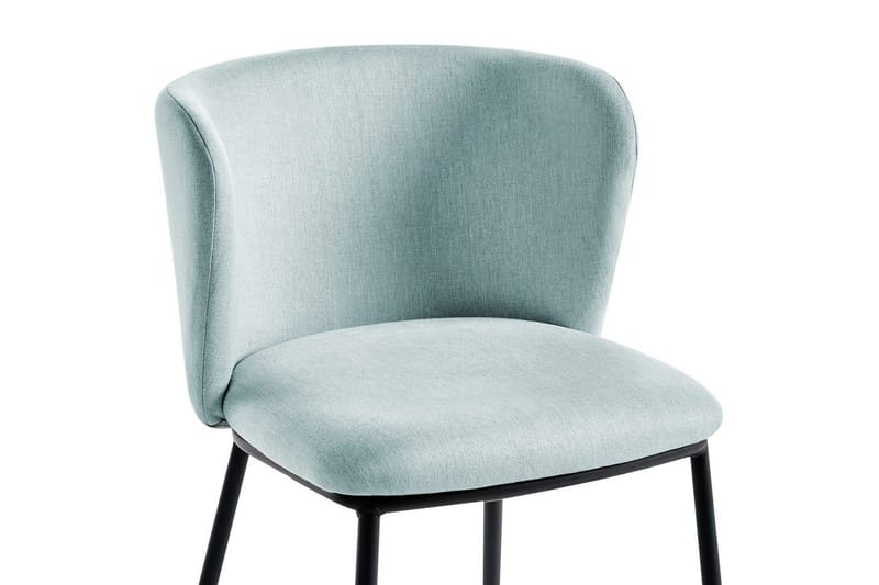 Spisestuestol Mina sett med 2 Blå/Svart - Blå/Svart - Møbler - Stoler - Spisestuestoler & kjøkkenstoler