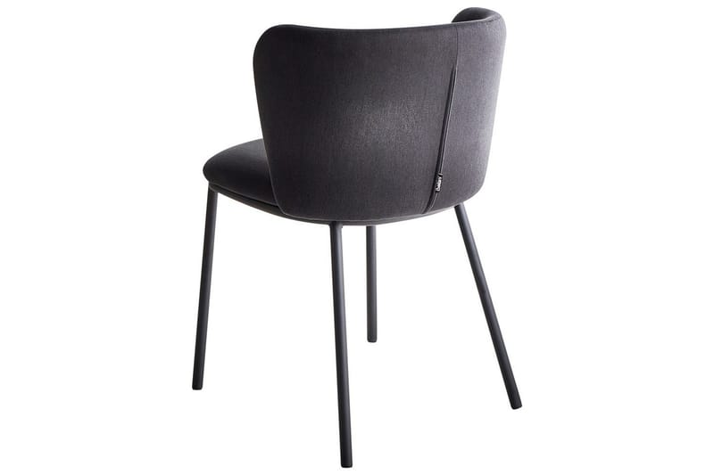 Spisestuestol Mina sett med 2 Svart - Svart - Møbler - Stoler - Spisestuestoler & kjøkkenstoler