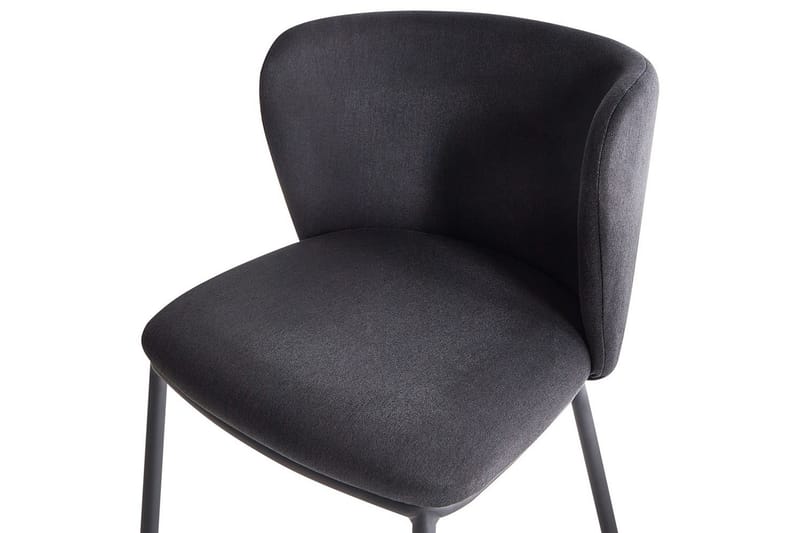 Spisestuestol Mina sett med 2 Svart - Svart - Møbler - Stoler - Spisestuestoler & kjøkkenstoler