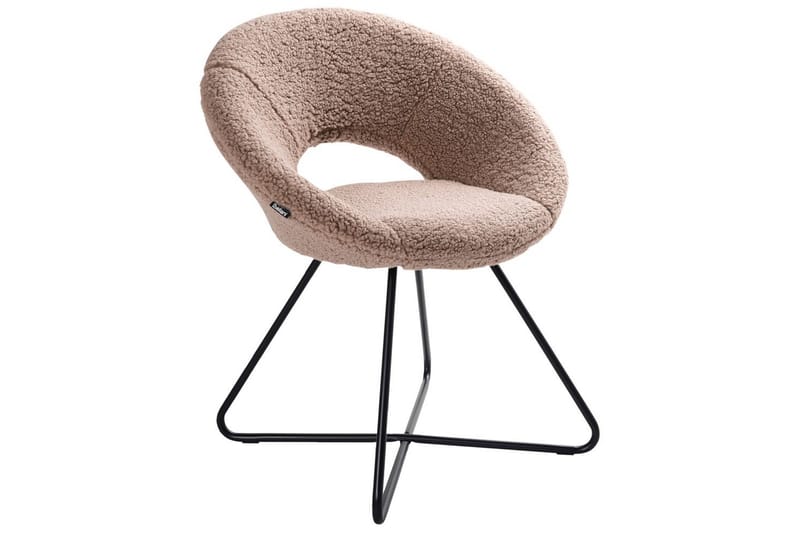 Spisestuestol Rachel Taupe/svart - Taupe/svart - Møbler - Stoler - Spisestuestoler & kjøkkenstoler