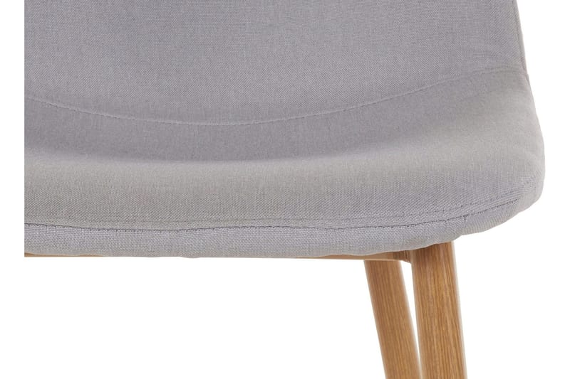 Abia Spisestol 2-pk - Lysegrå - Møbler - Stoler - Spisestuestoler & kjøkkenstoler