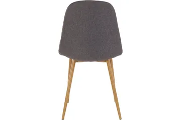 Abia Spisestol 4-pk - Antrasitt - Møbler - Stoler - Spisestuestoler & kjøkkenstoler