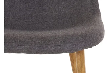 Abia Spisestol 4-pk - Antrasitt - Møbler - Stoler - Spisestuestoler & kjøkkenstoler