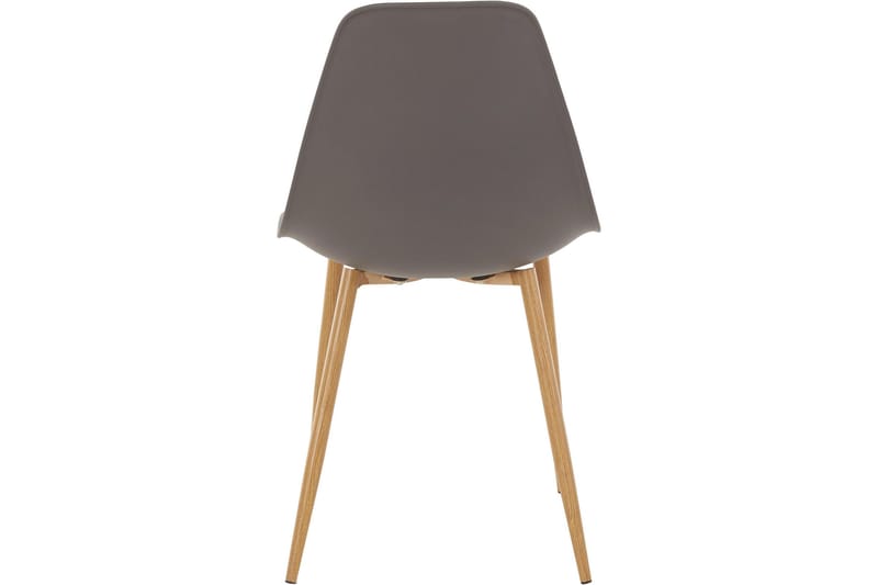 Abia Spisestol Plast 4-pk - Mørkegrå - Møbler - Stoler - Spisestuestoler & kjøkkenstoler