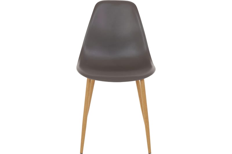Abia Spisestol Plast 4-pk - Mørkegrå - Møbler - Stoler - Spisestuestoler & kjøkkenstoler