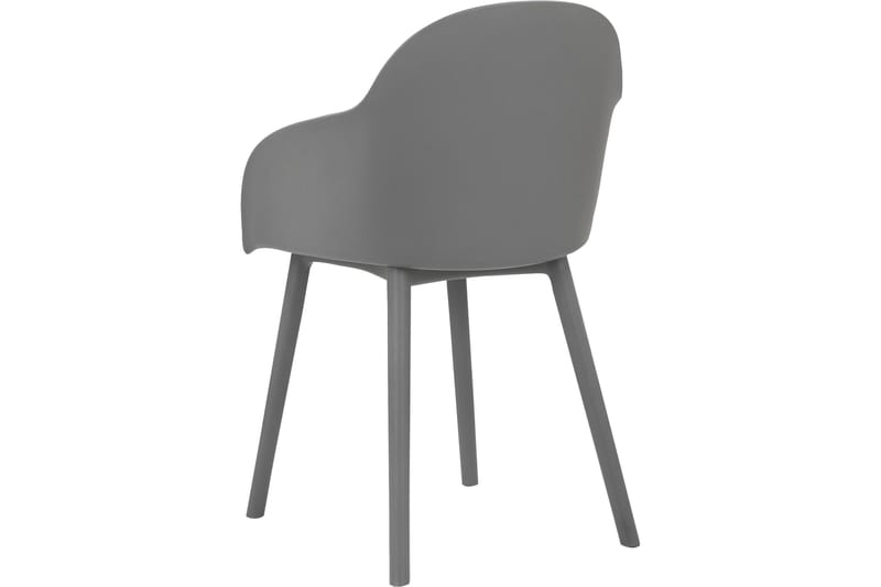 Aimee Karmstol - Antrasitt - Møbler - Stoler - Spisestuestoler & kjøkkenstoler