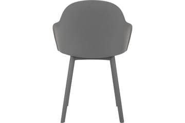Aimee Karmstol - Antrasitt - Møbler - Stoler - Spisestuestoler & kjøkkenstoler