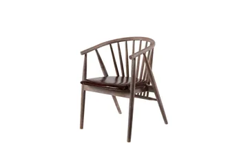 Albero Karmstol - Brun - Møbler - Stoler - Spisestuestoler & kjøkkenstoler