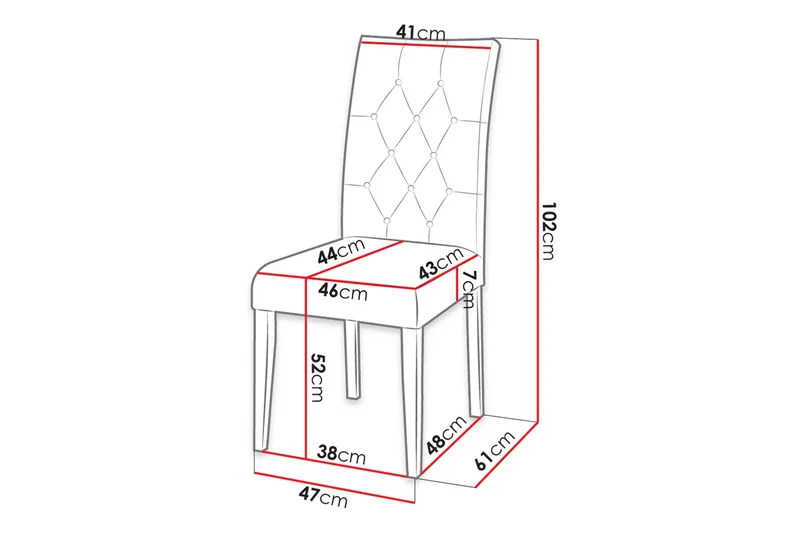 Aldbrough Spisestol - Møbler - Stoler - Spisestuestoler & kjøkkenstoler