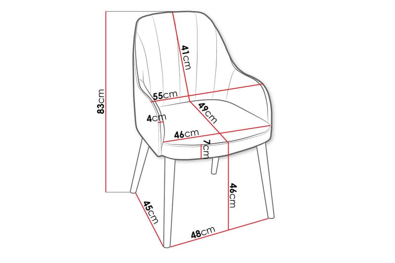 Aldbrough Spisestol - Møbler - Stoler - Spisestuestoler & kjøkkenstoler