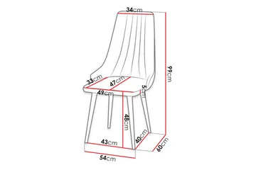 Aldbrough Spisestol - Møbler - Stoler - Spisestuestoler & kjøkkenstoler