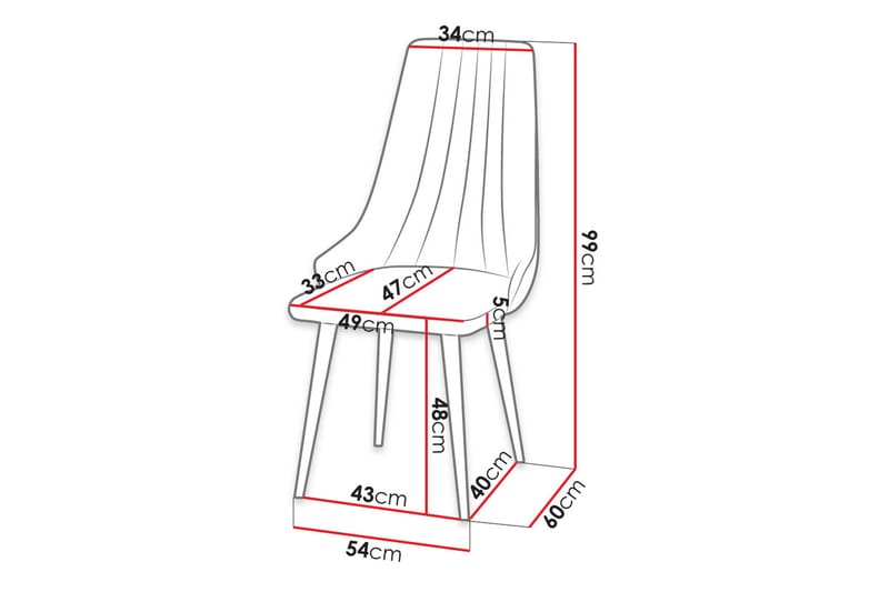 Aldbrough Spisestol - Møbler - Stoler - Spisestuestoler & kjøkkenstoler