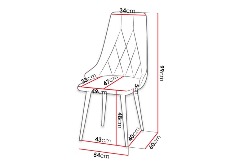 Aldbrough Spisestol - Møbler - Stoler - Spisestuestoler & kjøkkenstoler