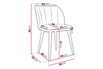 Aldbrough Spisestol - Møbler - Stoler - Spisestuestoler & kjøkkenstoler