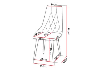 Aldbrough Spisestol - Møbler - Stoler - Spisestuestoler & kjøkkenstoler