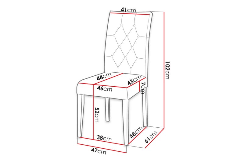 Aldbrough Spisestol - Møbler - Stoler - Spisestuestoler & kjøkkenstoler