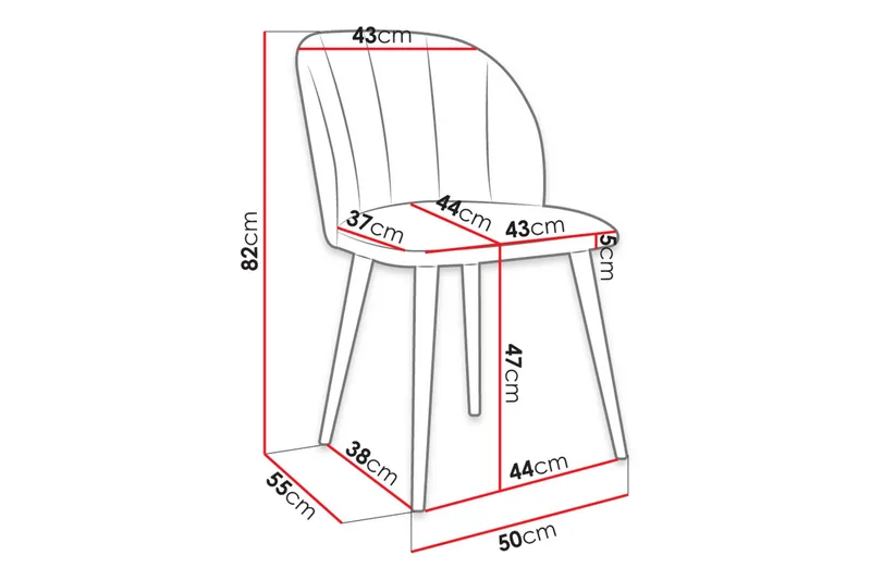 Aldbrough Spisestol - Møbler - Stoler - Spisestuestoler & kjøkkenstoler