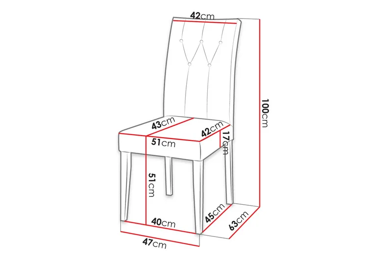 Aldbrough Spisestol - Møbler - Stoler - Spisestuestoler & kjøkkenstoler