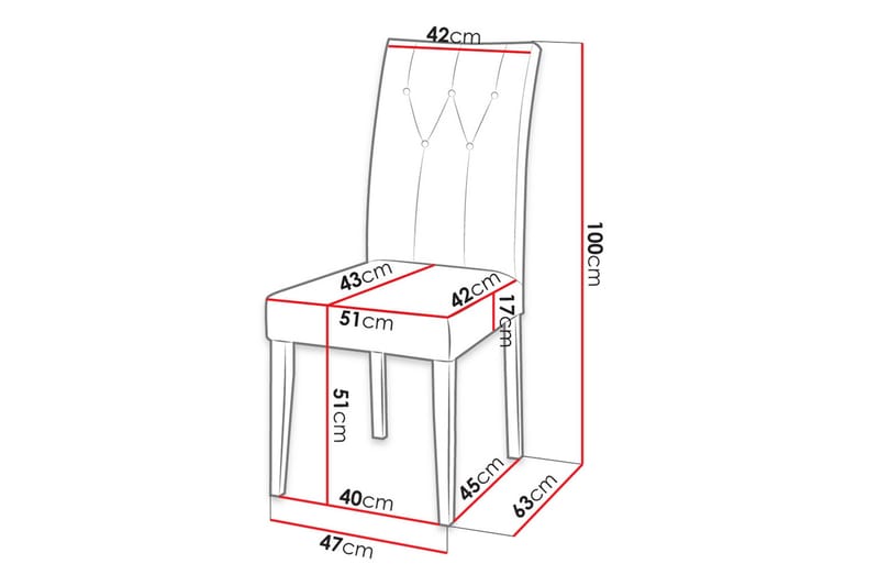 Aldbrough Spisestol - Møbler - Stoler - Spisestuestoler & kjøkkenstoler