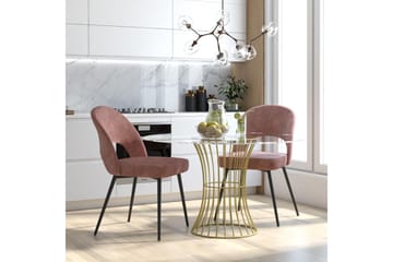 Alexi Spisestol Rosa - CosmoLiving - Møbler - Stoler - Spisestuestoler & kjøkkenstoler