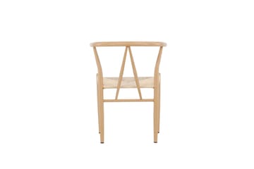 Alfons Armlene Stol - Beige - Møbler - Stoler - Spisestuestoler & kjøkkenstoler