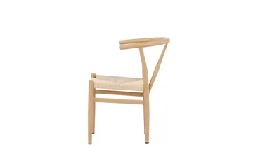 Alfons Armstol - Beige - Møbler - Stoler - Spisestuestoler & kjøkkenstoler