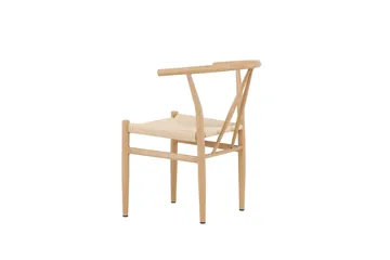 Alfons Armstol - Beige - Møbler - Stoler - Spisestuestoler & kjøkkenstoler
