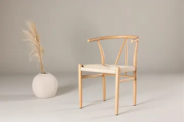 Alfons Armstol - Beige - Møbler - Stoler - Spisestuestoler & kjøkkenstoler