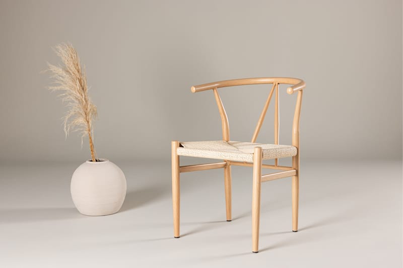 Alfons Armstol - Beige - Møbler - Stoler - Spisestuestoler & kjøkkenstoler