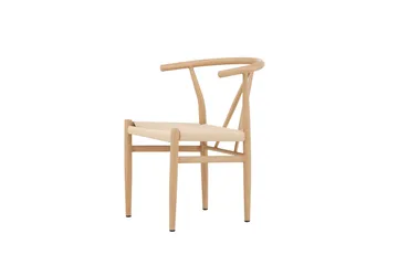 Alfons Armstol - Beige - Møbler - Stoler - Spisestuestoler & kjøkkenstoler