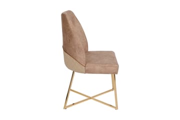 Alsacia Spisestol - Gull/Brun - Møbler - Stoler - Spisestuestoler & kjøkkenstoler