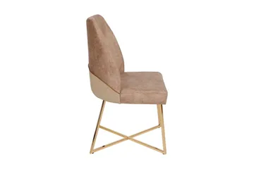 Alsacia Spisestol - Gull/Brun - Møbler - Stoler - Spisestuestoler & kjøkkenstoler