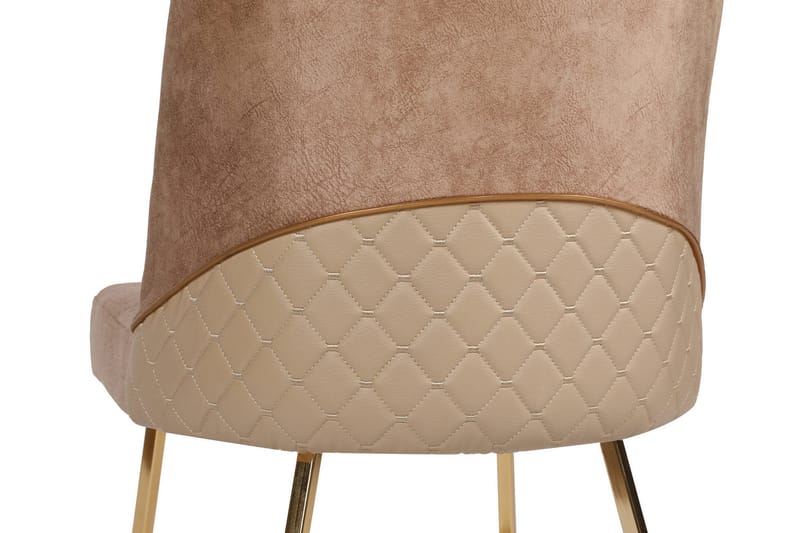 Alsacia Spisestol - Gull/Brun - Møbler - Stoler - Spisestuestoler & kjøkkenstoler