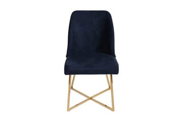 Alsacia Spisestol - Gull/Mørkeblå - Møbler - Stoler - Spisestuestoler & kjøkkenstoler