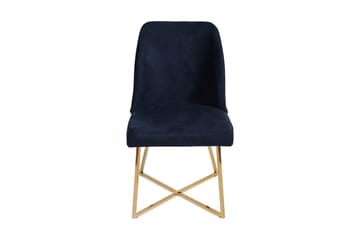 Alsacia Spisestol - Gull/Mørkeblå - Møbler - Stoler - Spisestuestoler & kjøkkenstoler