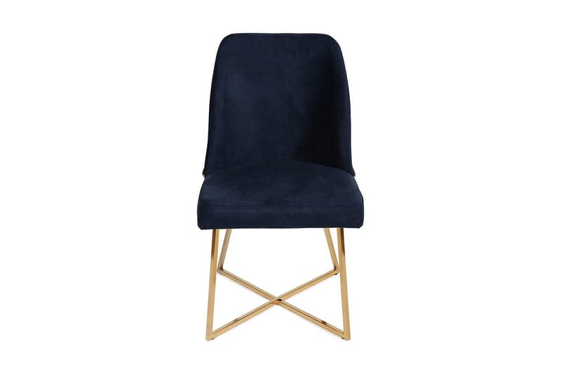 Alsacia Spisestol - Gull/Mørkeblå - Møbler - Stoler - Spisestuestoler & kjøkkenstoler