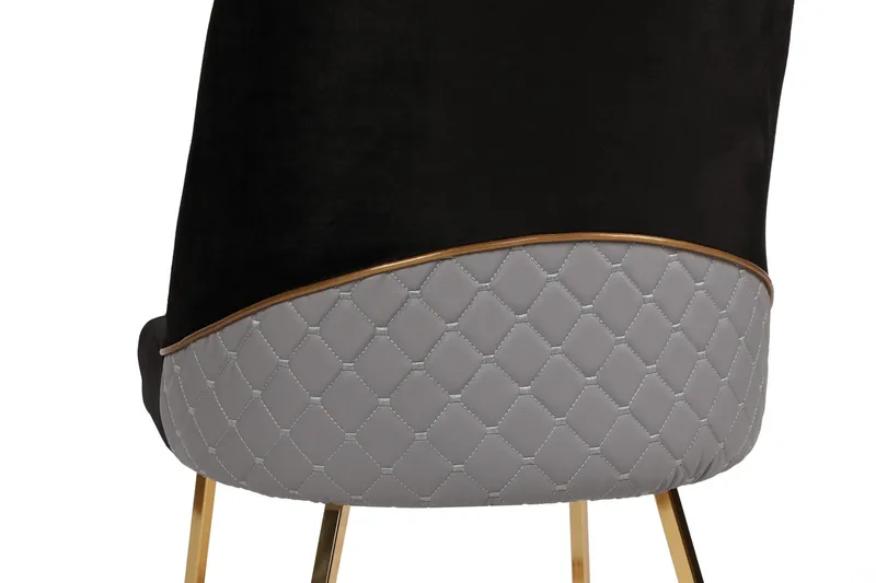 Alsacia Spisestol - Svart/Gull - Møbler - Stoler - Spisestuestoler & kjøkkenstoler