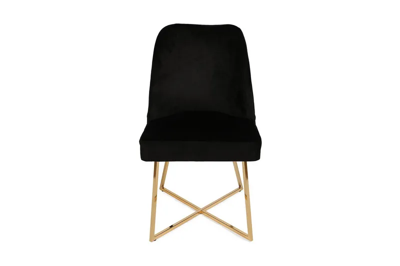Alsacia Spisestol - Svart/Gull - Møbler - Stoler - Spisestuestoler & kjøkkenstoler