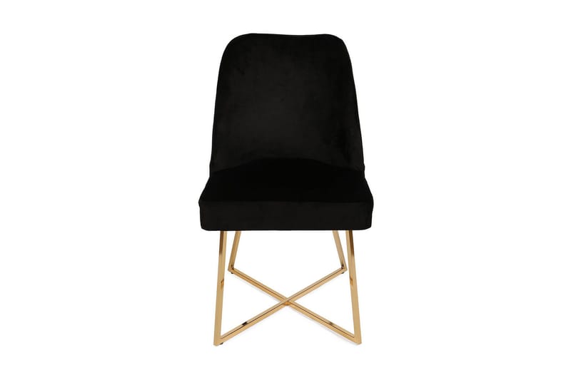 Alsacia Spisestol - Svart/Gull - Møbler - Stoler - Spisestuestoler & kjøkkenstoler